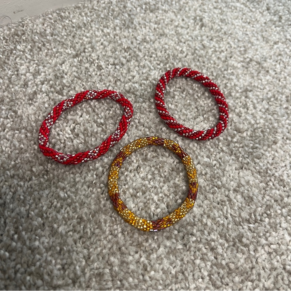 Lily & Laura Beaded Bracelet Set
